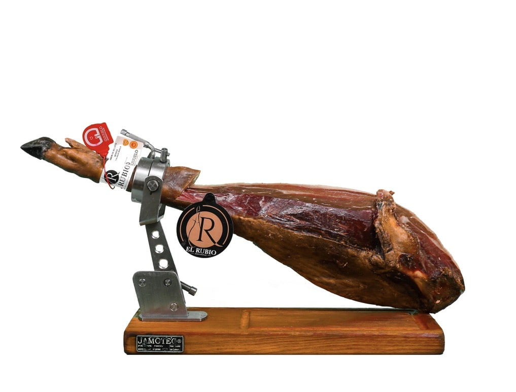Jamón de Bellota Ibérico, 75% raza ibérica - Jamones y Embutidos El Rubio