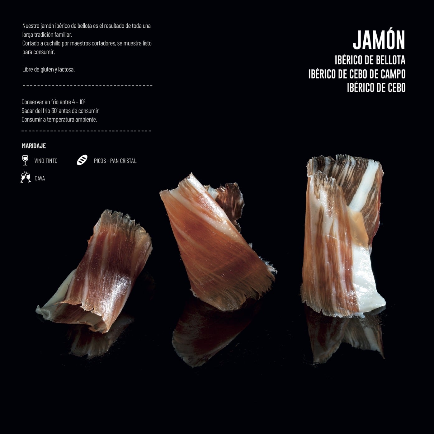 Jamón de Bellota - Jamones y Embutidos El Rubio