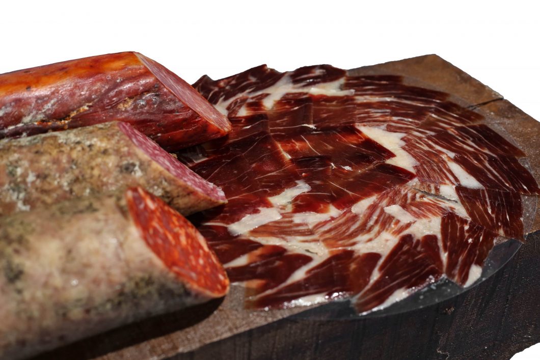 Surtido Ibérico de Jamón de Bellota - Jamones y Embutidos El Rubio